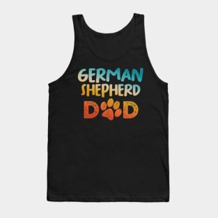 German Shepherd Dad Tank Top